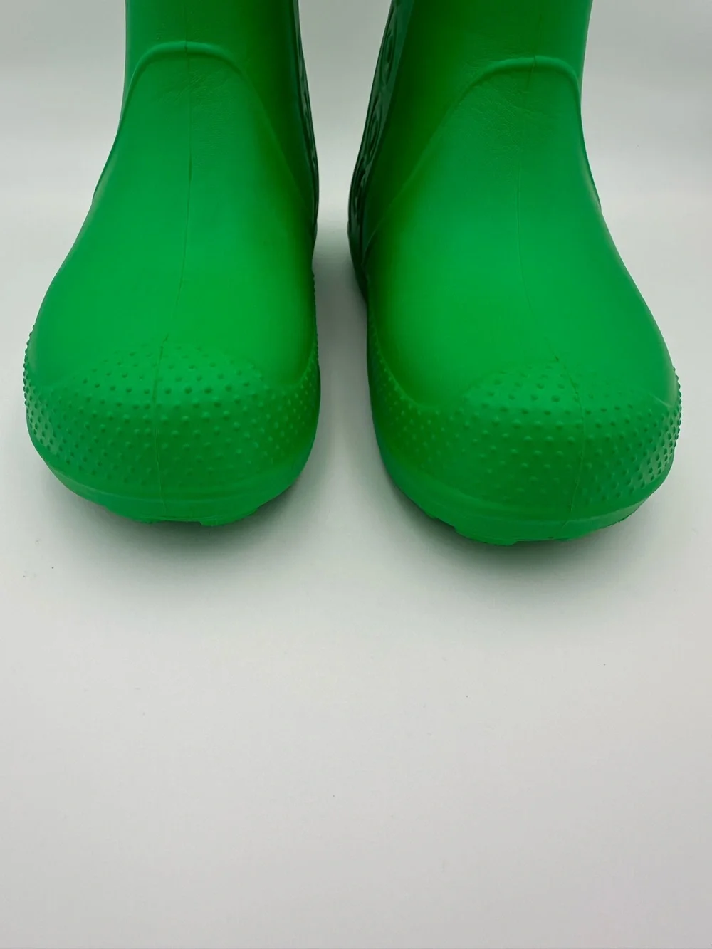 Crocs Handle It Green Boots Size J-3